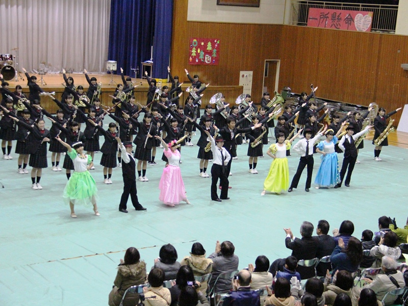 吹奏楽部 合同クリスマスコンサートin浜田 に参加 大成女子高等学校